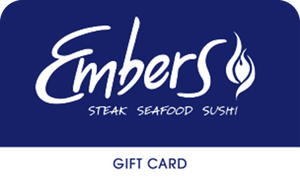 Embers Restaurant gift card