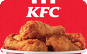 KFC gift card