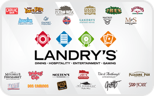 Landry's gift card