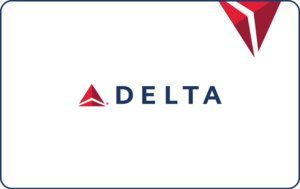 Delta Air Lines gift card