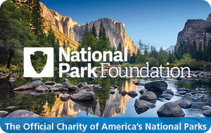 National Park Foundation gift card