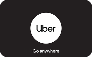 Uber gift card