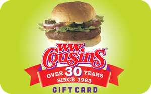 W.W. Cousins Restaurant gift card