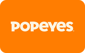 Popeyes gift card