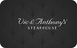 Vic & Anthony's Steakhouse gift card