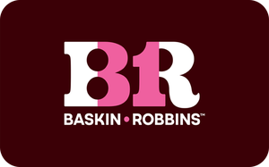 Baskin Robbins gift card