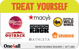 One4all Treat Yourself gift card