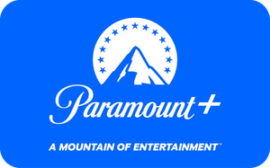 Paramount+ gift card
