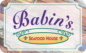 Babin's Seafood House gift card