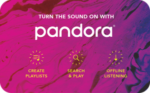 Pandora gift card