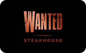 Wanted SteakHouse Argentina gift card