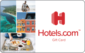 Hotels.com gift card