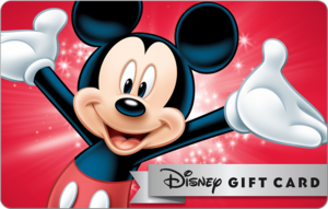 Disney gift card