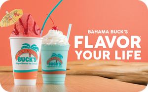 Bahama Buck's gift card
