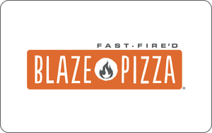 Blaze Pizza gift card