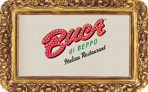 Buca di Beppo gift card