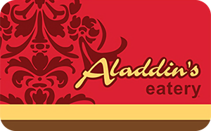 Aladdin's Eatery Gift Card
