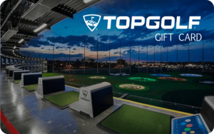 Topgolf gift card