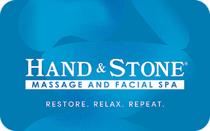 Hand & Stone gift card