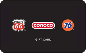 Phillips 66 - Conoco - 76 gift card