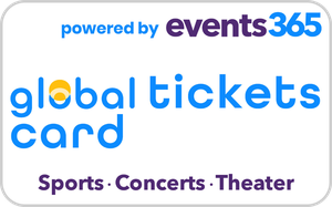Global Tickets Card powered by Events365 gift card