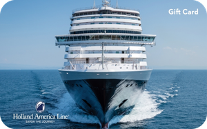 Holland America Line gift card