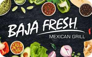 Baja Fresh gift card