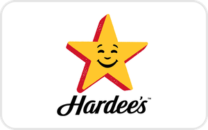 Hardee's gift card