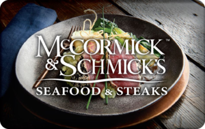 McCormick & Schmick's gift card