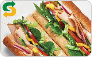 Subway® gift card