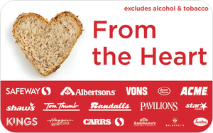 Albertsons [Heart] gift card