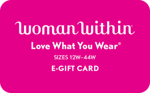 Woman Within gift card