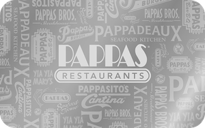 Pappas Restaurants gift card