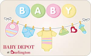 Baby Depot at Burlington gift card