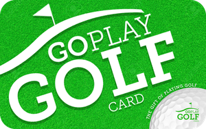 Go Play Golf gift card