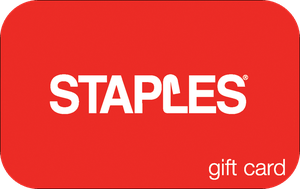 Staples gift card