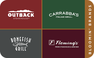 Bloomin' Brands gift card