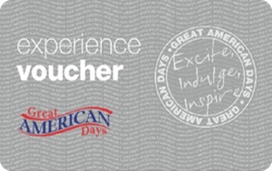 Great American Days gift card
