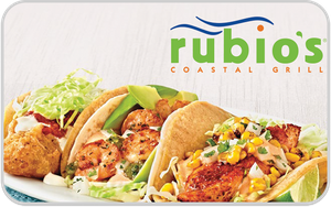 Rubio's gift card