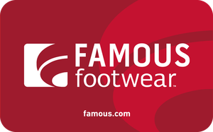 Famous Footwear gift card